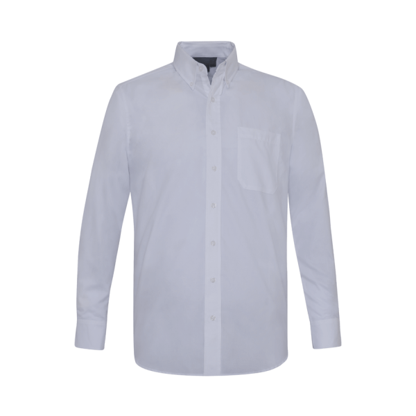 Oxford Thai White Long Sleeve Shirt For Men